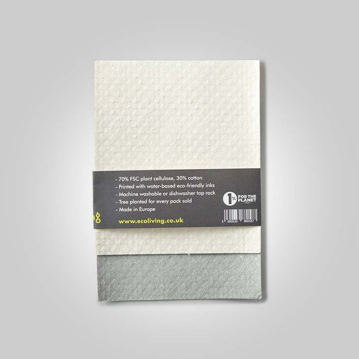 Eco Living Compostable Sponge Cloths