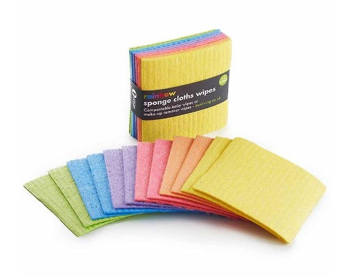 12 ECO Sponge Cloth Wipes