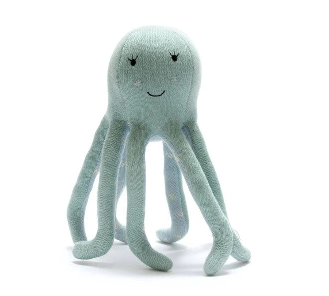 Organic Cotton Octopus Plush Toy from Best Years