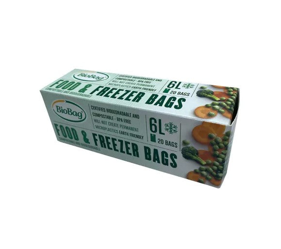Bio Bag 6L Food & Freezer Bags (20 bags)