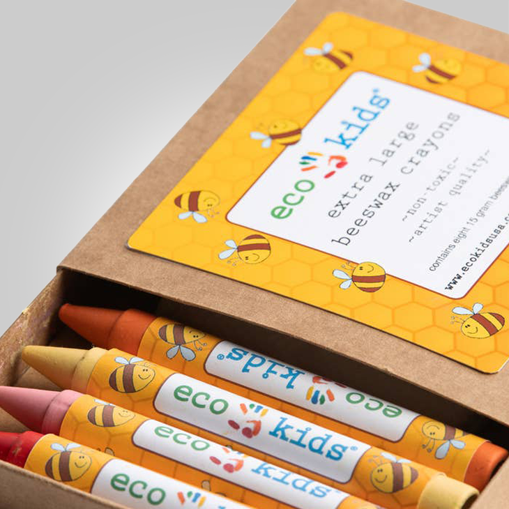 Eco Kids Bees Wax Crayons – Berkley Green