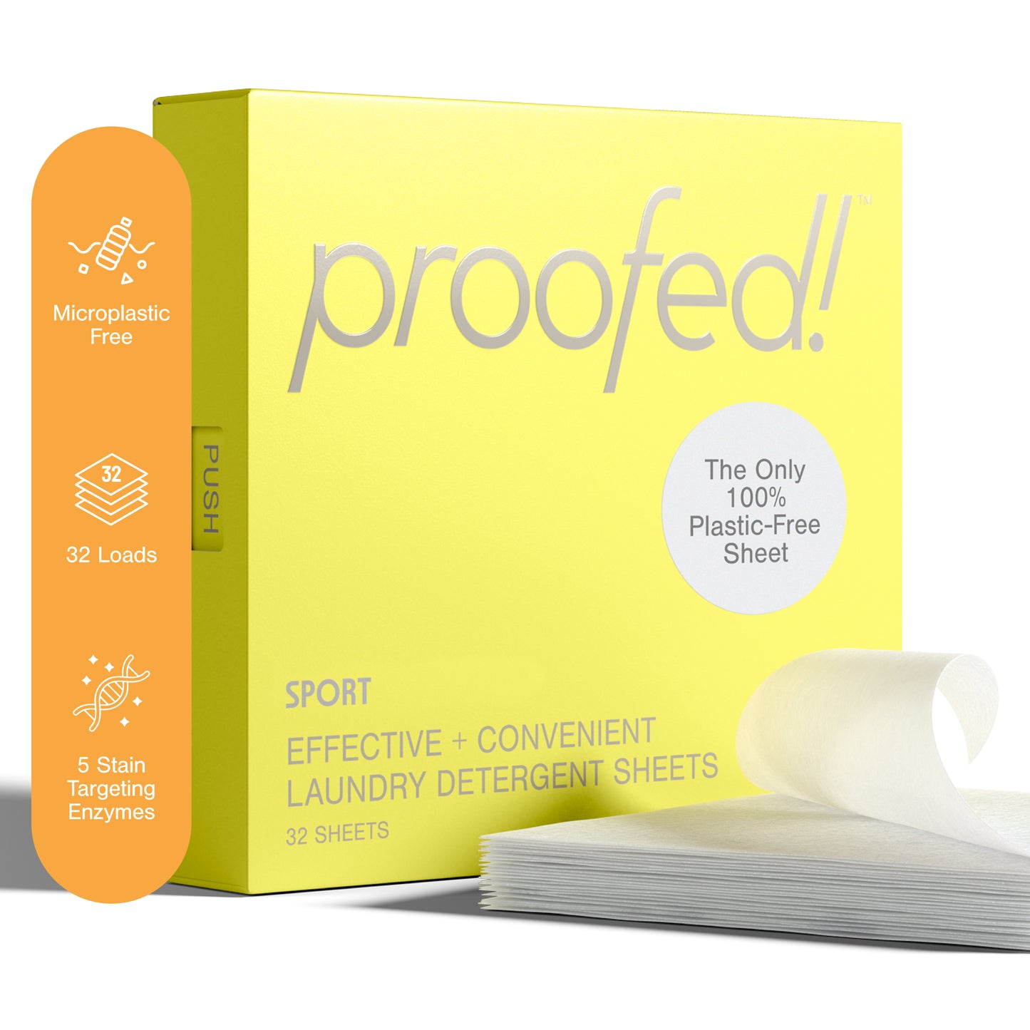 
                  
                    Proofed! Laundry Detergent Sheets
                  
                