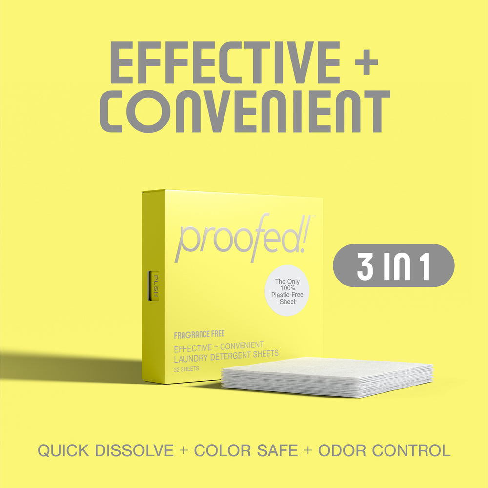 
                  
                    Proofed! Laundry Detergent Sheets
                  
                